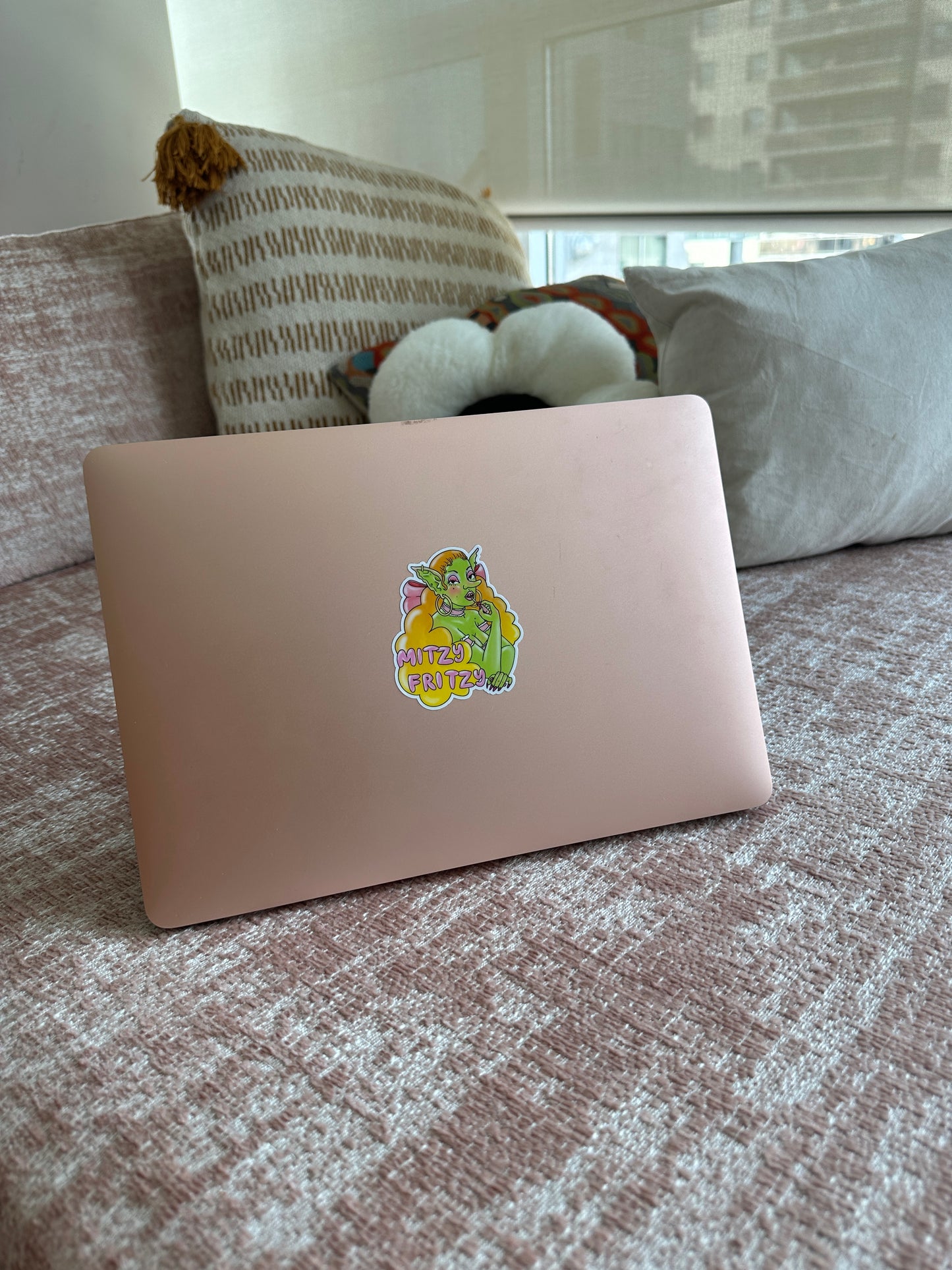 Reapplying My Lipgloss Sticker