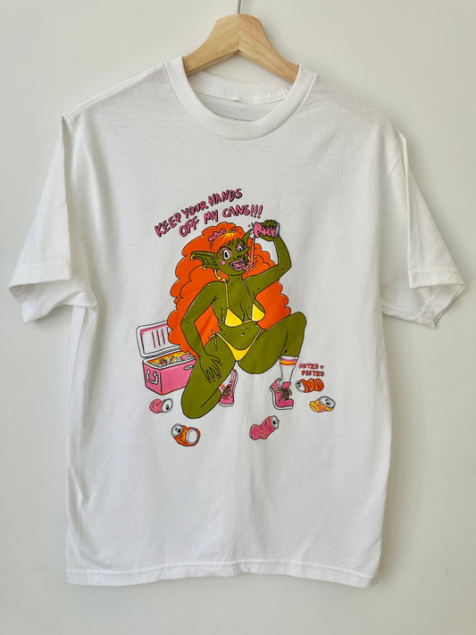 “Keep Your Hands Off My Cans!” Goblin Shirt